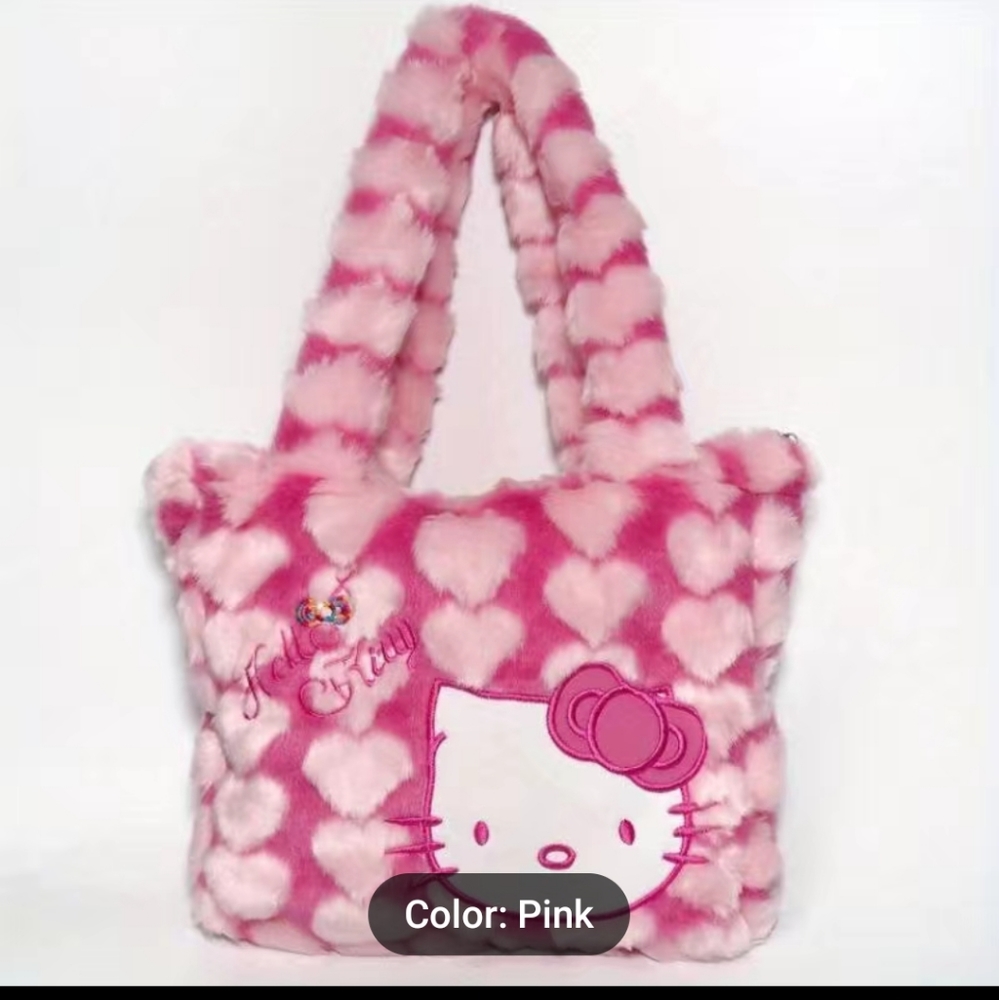 Hello kitty fur purse Hello kitty purse Hello kitty purse Hello kitty purse - Picture 4 of 14